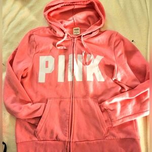 PINK VS Zip-Up Hoodie X-Large